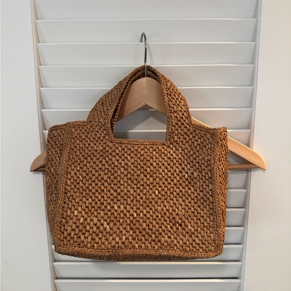 Hat Attack Mini Lulu Tote in Toast - Picture 1 of 3